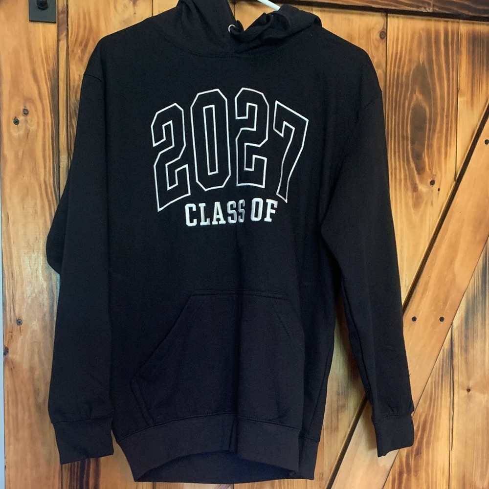 Class of 2027 Black Hoodie